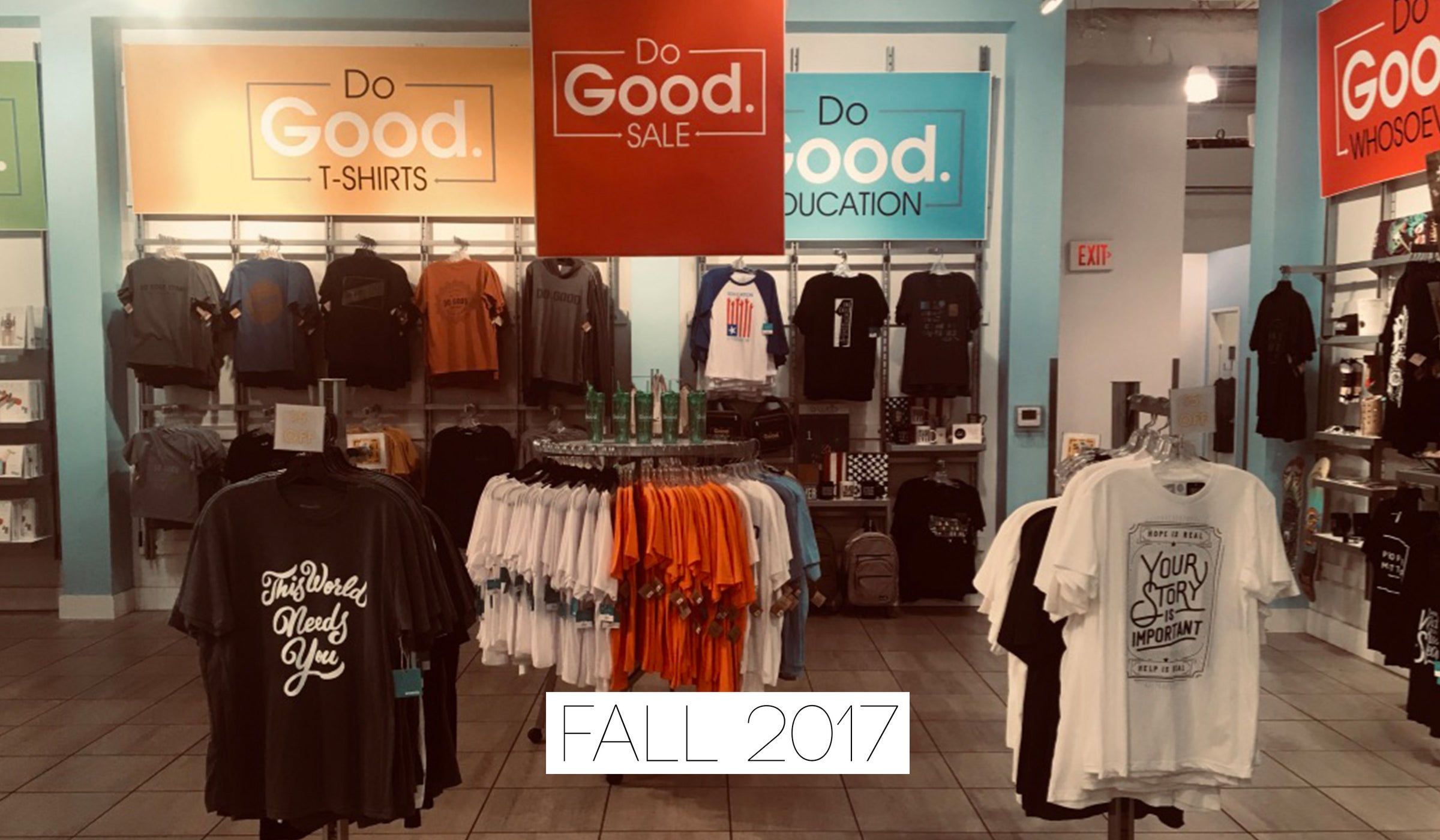 Do Good Store In 2012, the Do Good Store opened its doors with the simple question,