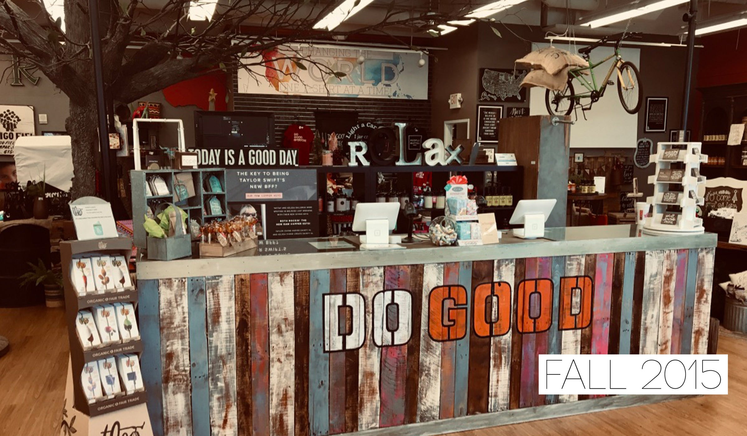 Do Good Store In 2012, the Do Good Store opened its doors with the simple question,
